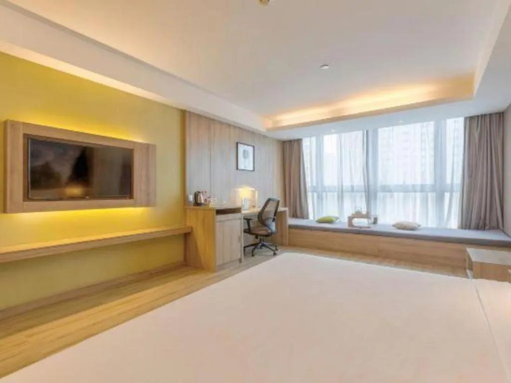 Bed in Atour Hotel Xi'an High Tech Dazhai Road