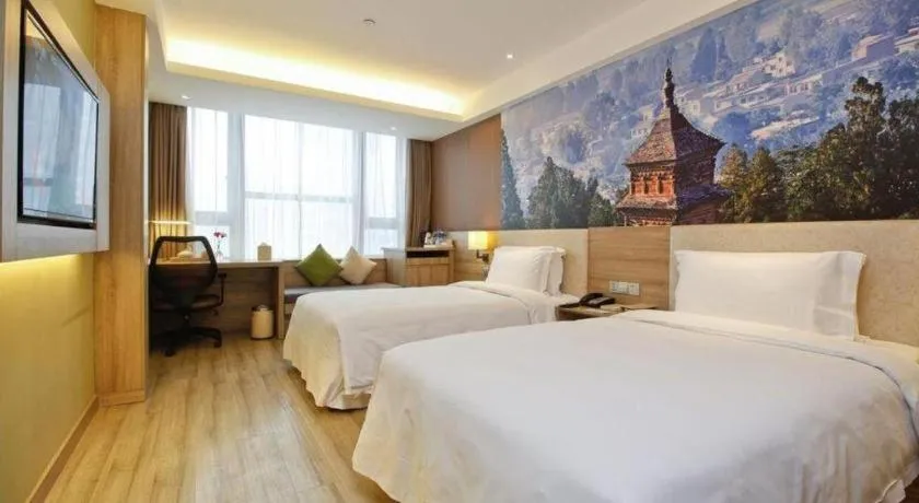 Bed in Atour Hotel Xi'an High Tech Dazhai Road
