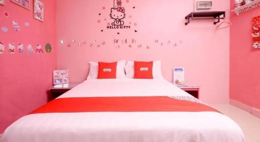 Bed in OYO 89958 Hotel Umimas