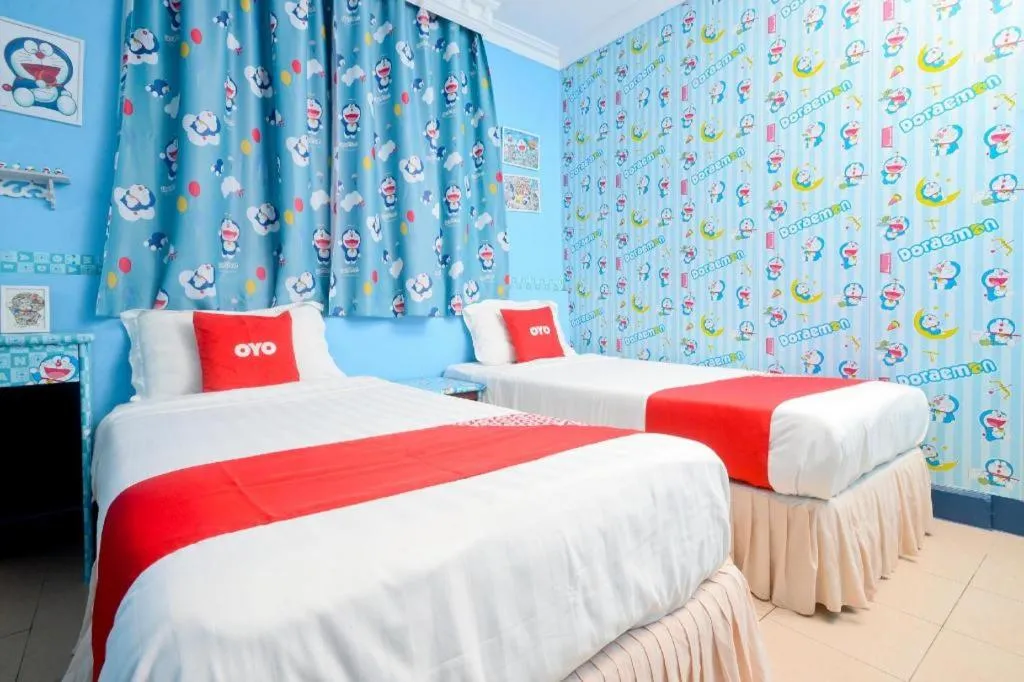 Bed in OYO 89958 Hotel Umimas