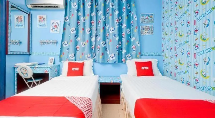 Bed in OYO 89958 Hotel Umimas