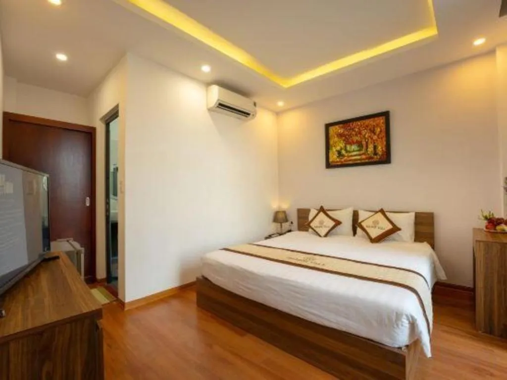 Bed in Hoi An Paradise Villa