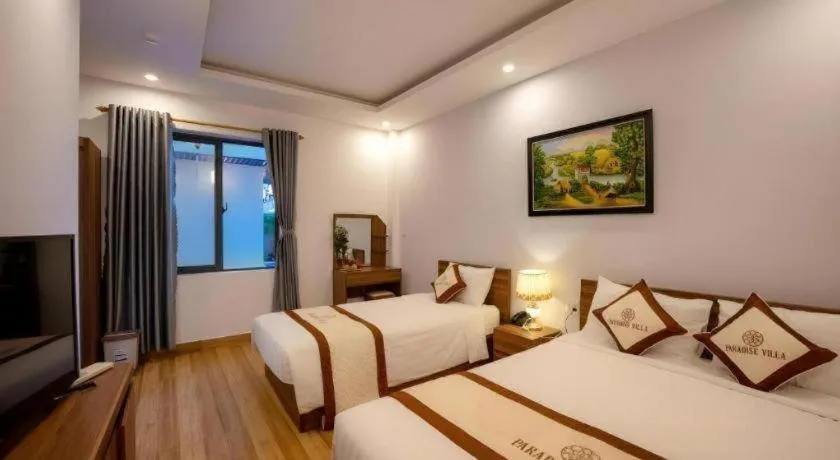 Bed in Hoi An Paradise Villa