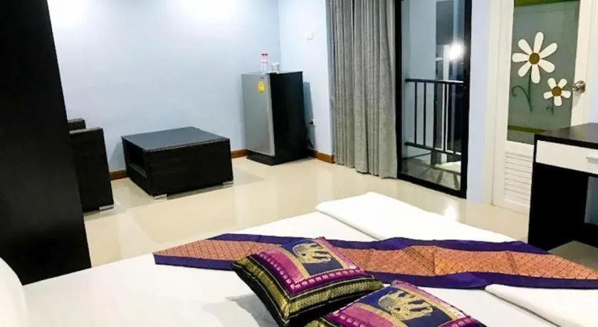 Bed in Delighted Bangkok Hotel