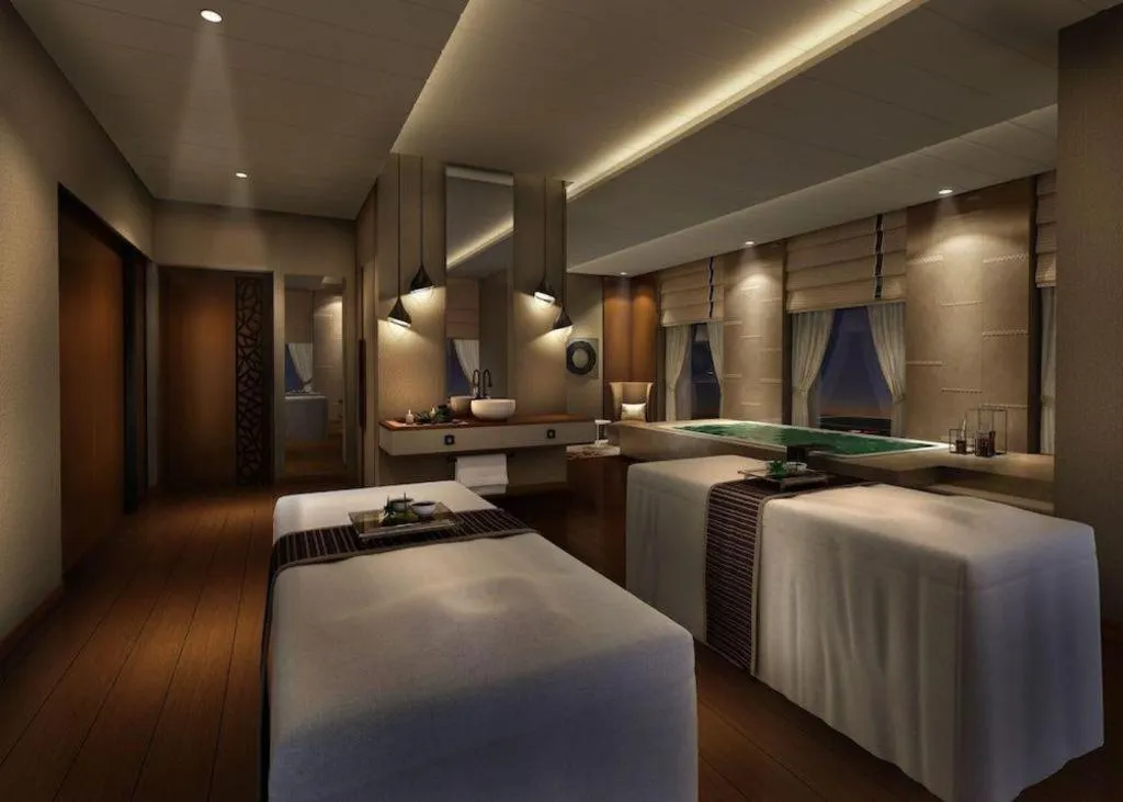 Bed in Hui Feng Wan Yun Hotel Hefei