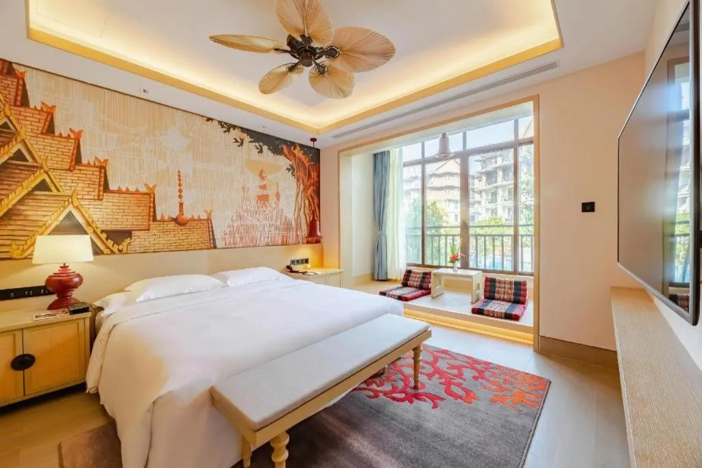 Bed in Angsana Xishuangbanna