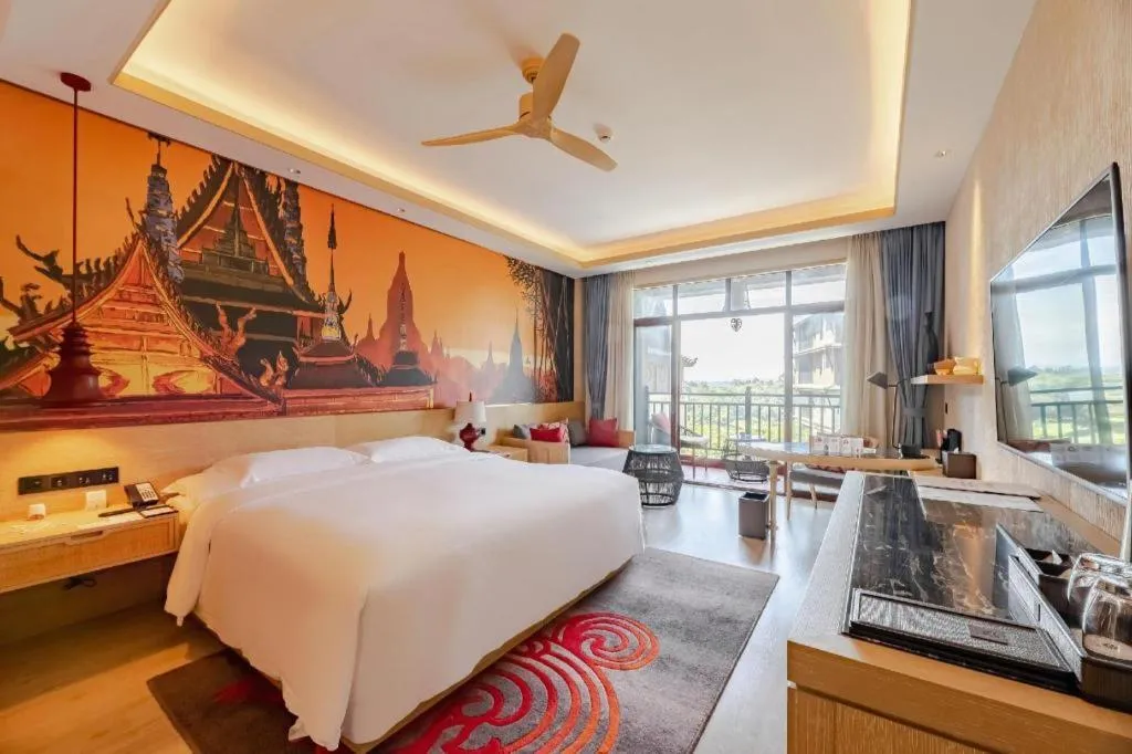 Bed in Angsana Xishuangbanna