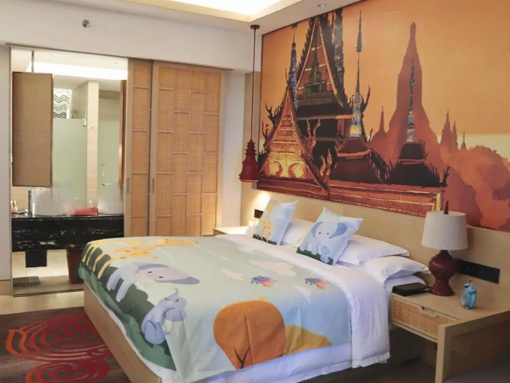 Bed in Angsana Xishuangbanna