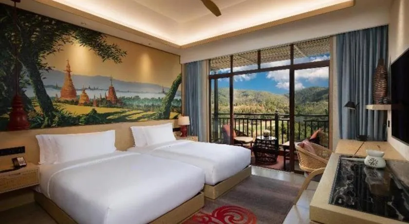 Bed in Angsana Xishuangbanna