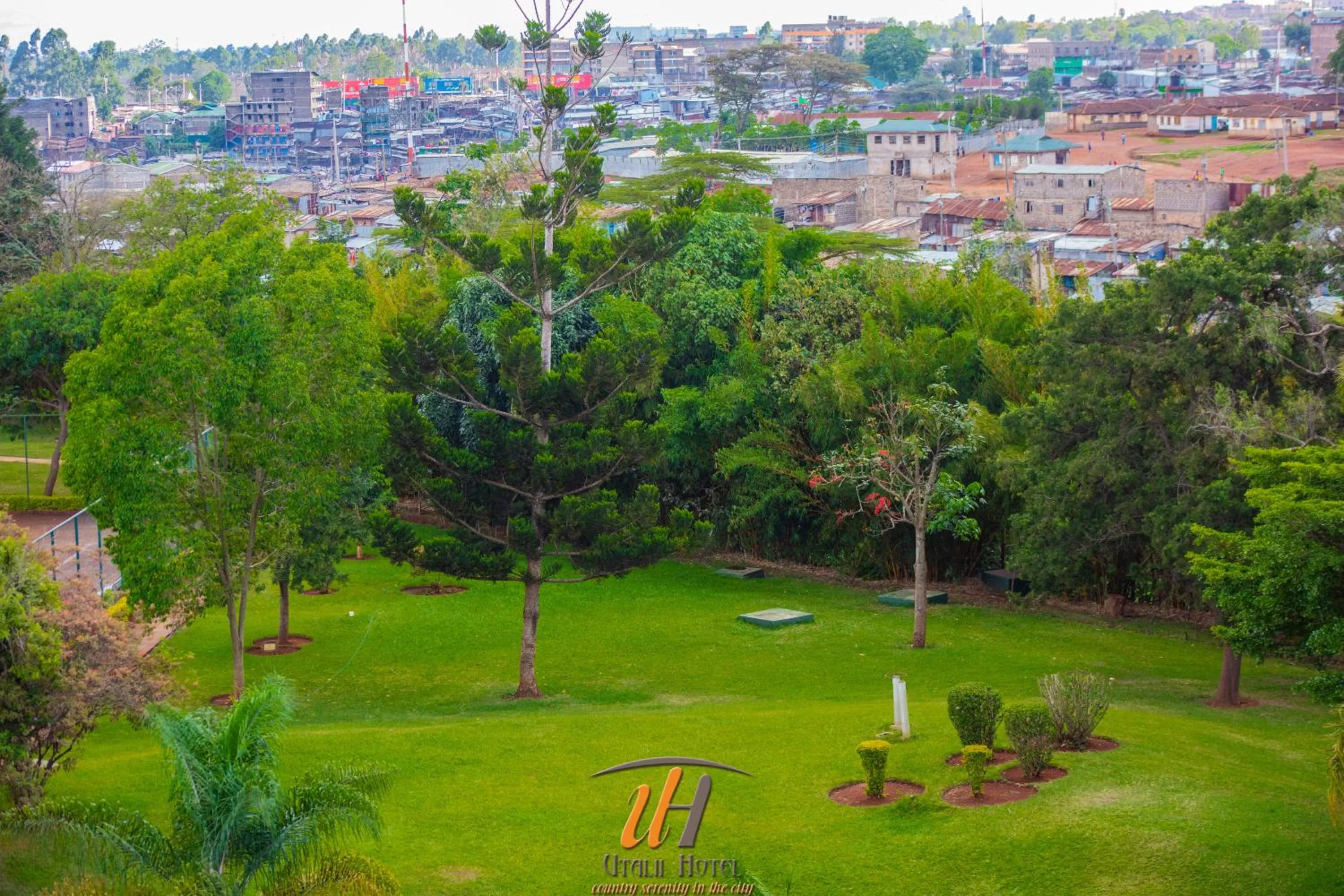 Garden view in Utalii Hotel