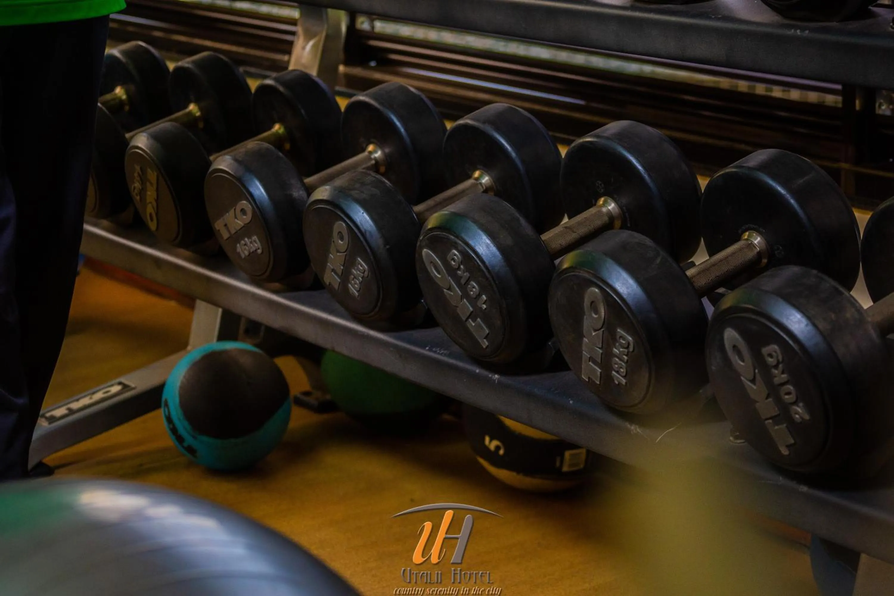 Fitness centre/facilities in Utalii Hotel