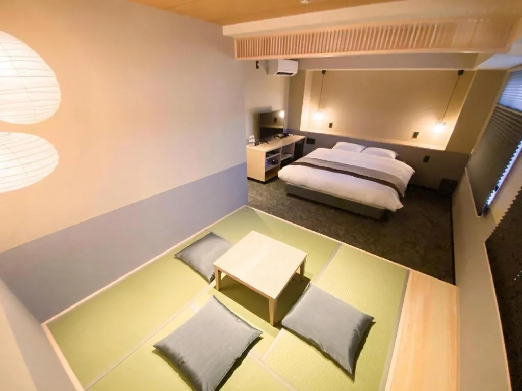 Bed in Rinn Gion Yasaka