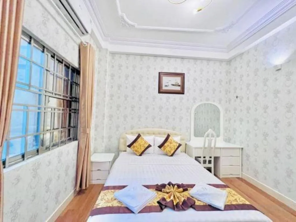 Bed in Truc Huyen Hotel