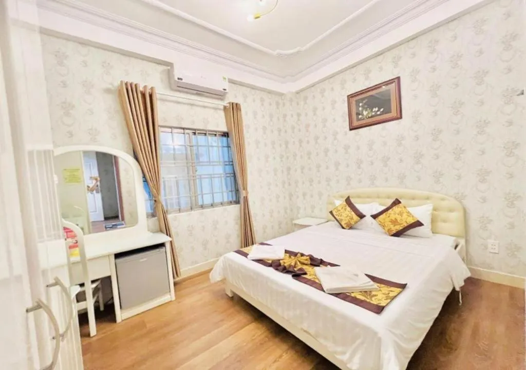 Bed in Truc Huyen Hotel