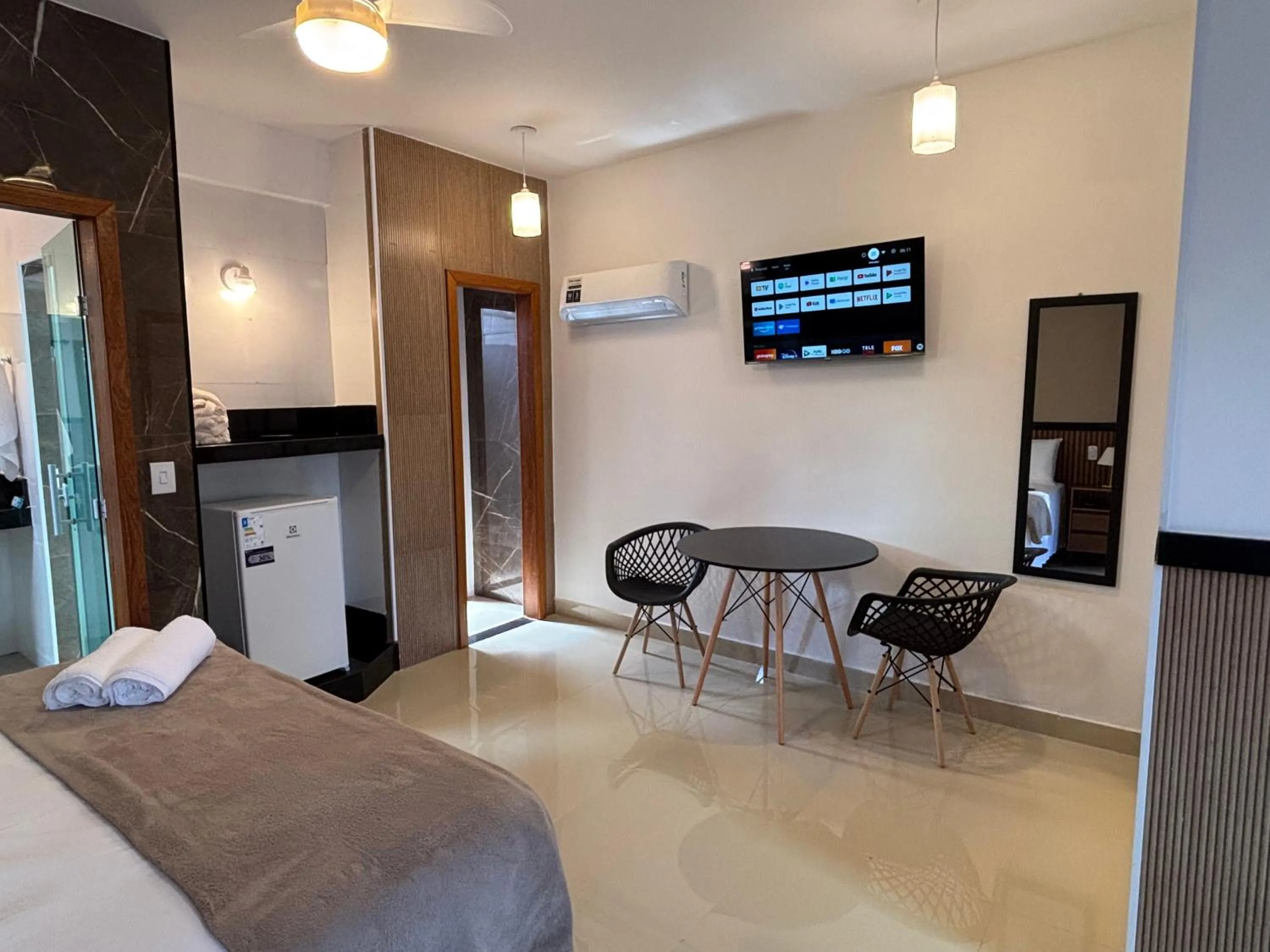 Bed in Pousada Estalagem Da Serra