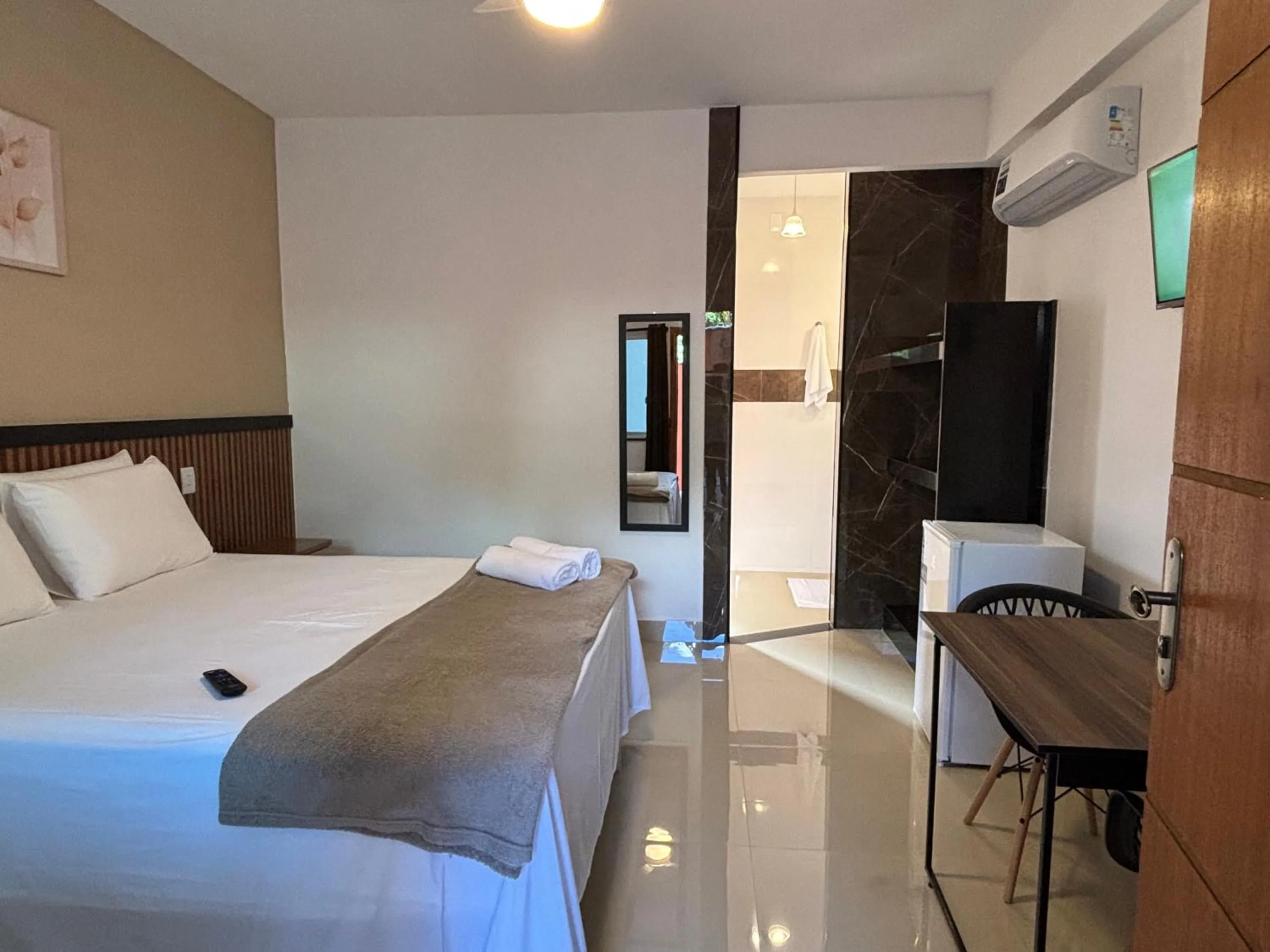 Bed in Pousada Estalagem Da Serra