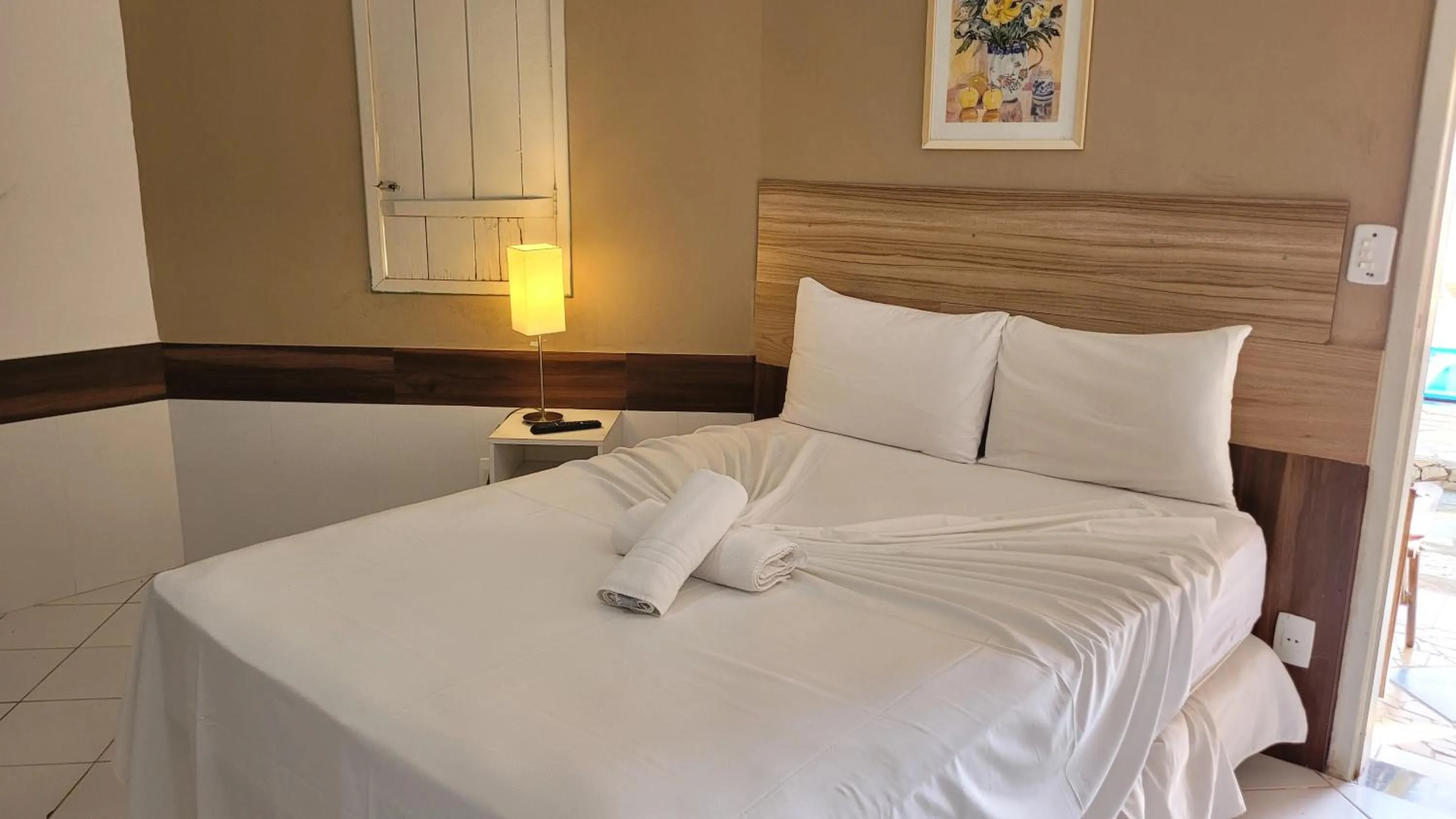 Bed in Pousada Estalagem Da Serra