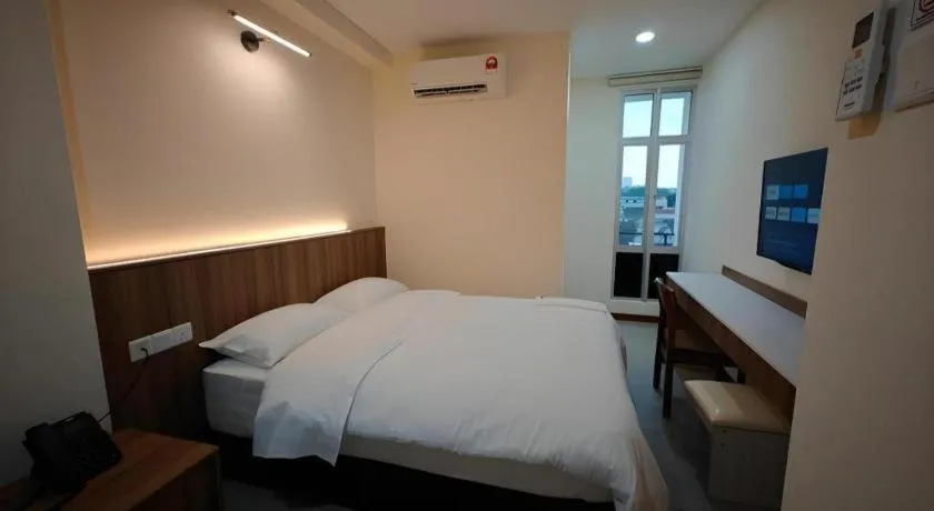 Bed in Weiss Hotels Kepong Baru