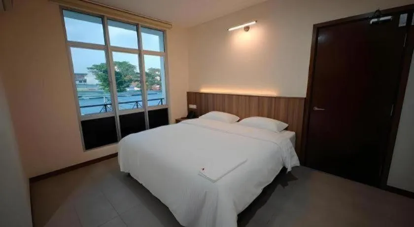 Bed in Weiss Hotels Kepong Baru