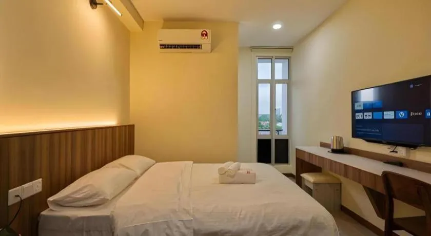 Bed in Weiss Hotels Kepong Baru