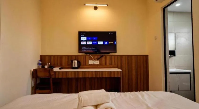 Bed in Weiss Hotels Kepong Baru