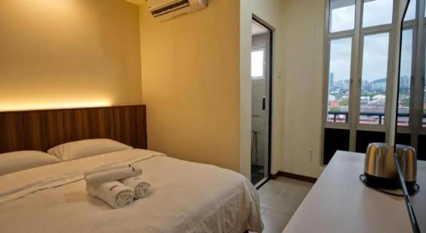 Bed in Weiss Hotels Kepong Baru