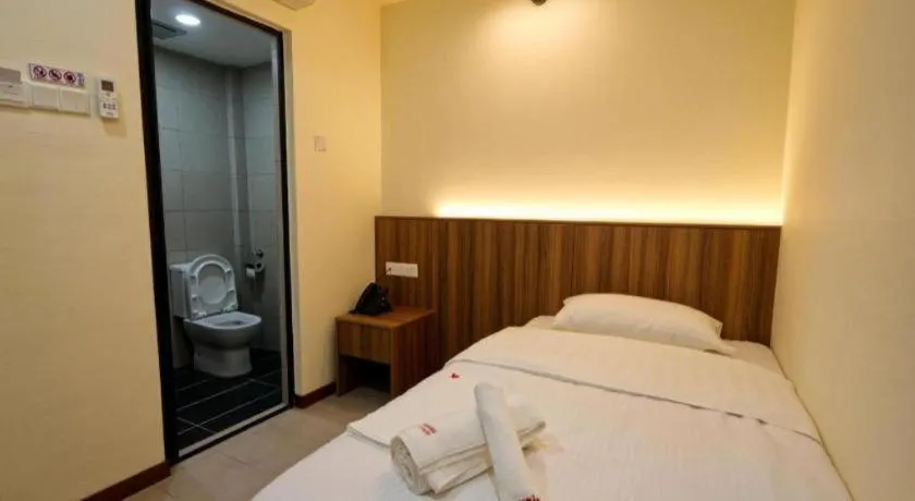 Bed in Weiss Hotels Kepong Baru