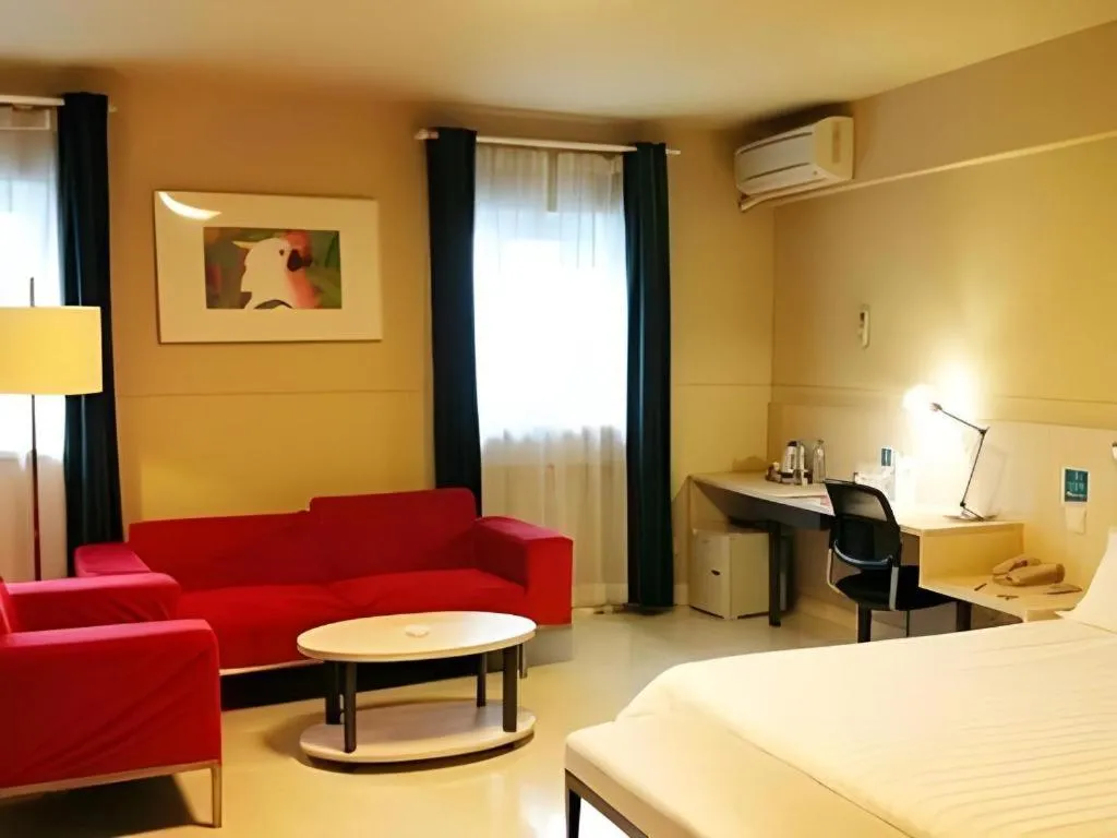 Bed in Jinjiang Inn Tianjin Changjiang Avenue