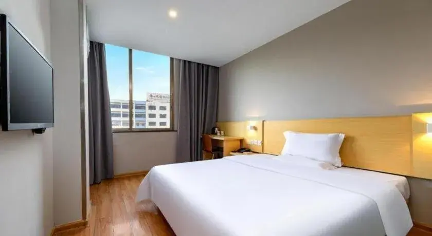 Bed in 7 Days Inn Foshan University Creative Industry Park Bed in 7 Days Inn Foshan University Creative Industry Park