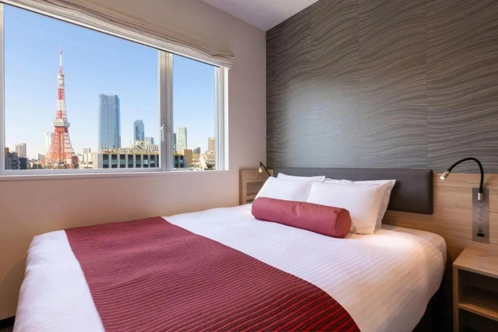 Bed in KEIKYU EX INN Hamamatsucho Daimon-Station (Tokyo)