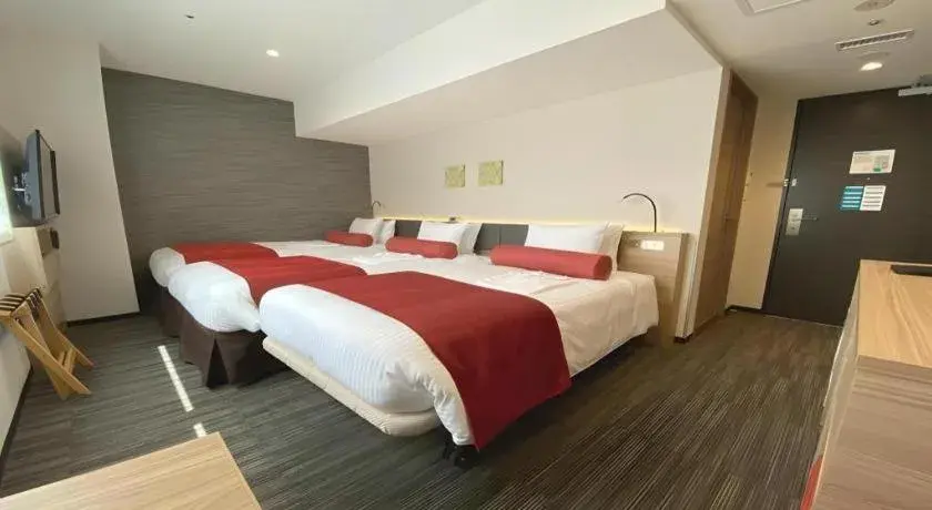 Bed in KEIKYU EX INN Hamamatsucho Daimon-Station (Tokyo) Bed in KEIKYU EX INN Hamamatsucho Daimon-Station (Tokyo)