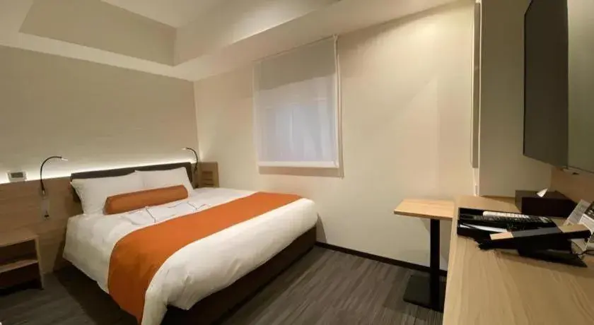 Bed in KEIKYU EX INN Hamamatsucho Daimon-Station (Tokyo) Bed in KEIKYU EX INN Hamamatsucho Daimon-Station (Tokyo)