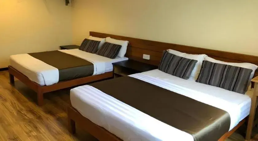 Bed in Hotel Sarina Bed in Hotel Sarina