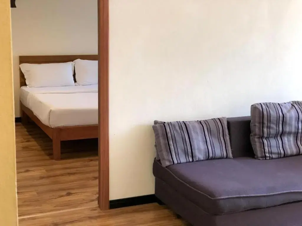 Bed in Hotel Sarina Bed in Hotel Sarina