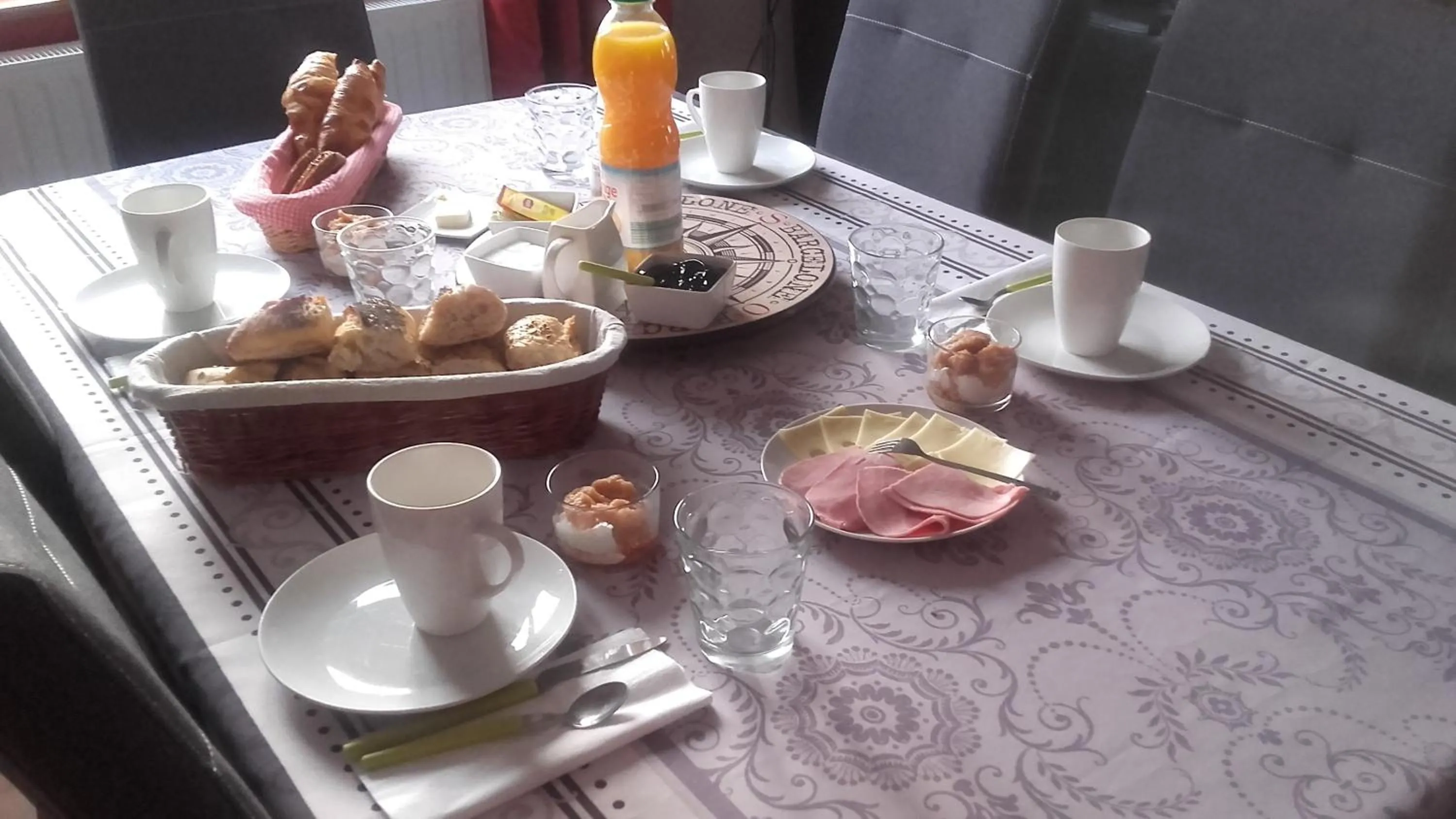 Food close-up in Chambres D'hotes Du Vignoble