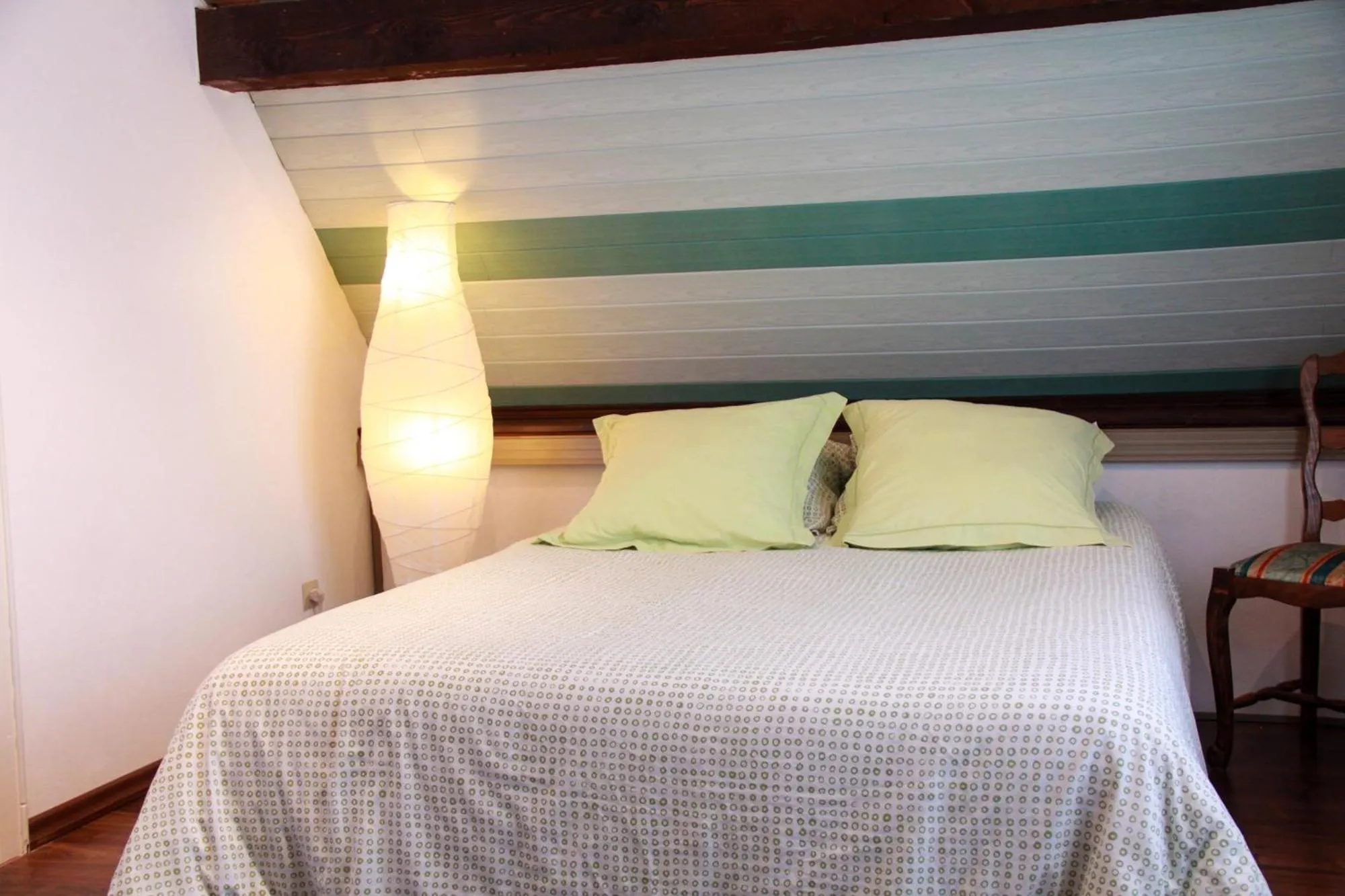 Bed in Chambres D'hotes Du Vignoble