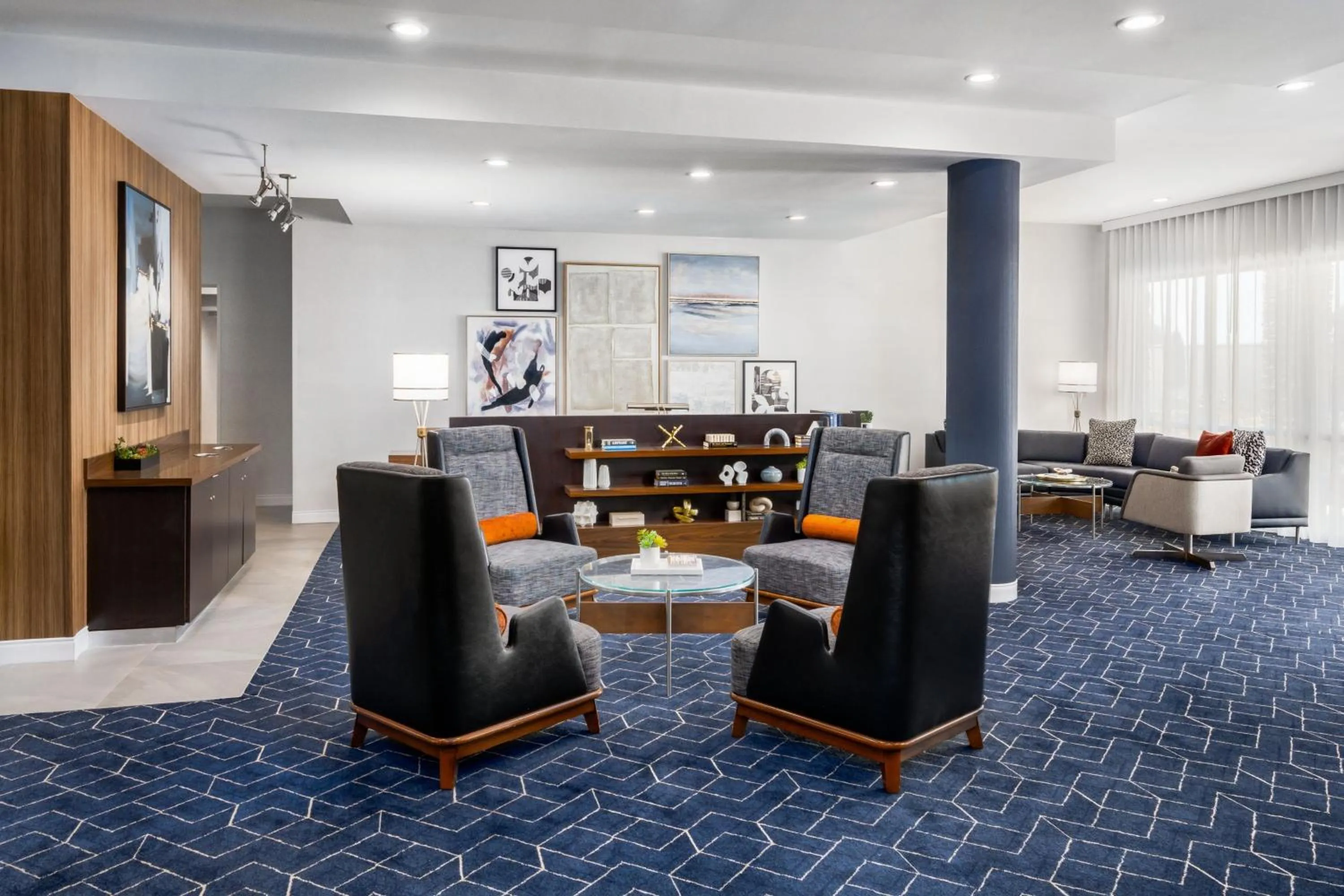 Lobby or reception in Courtyard by Marriott Auburn