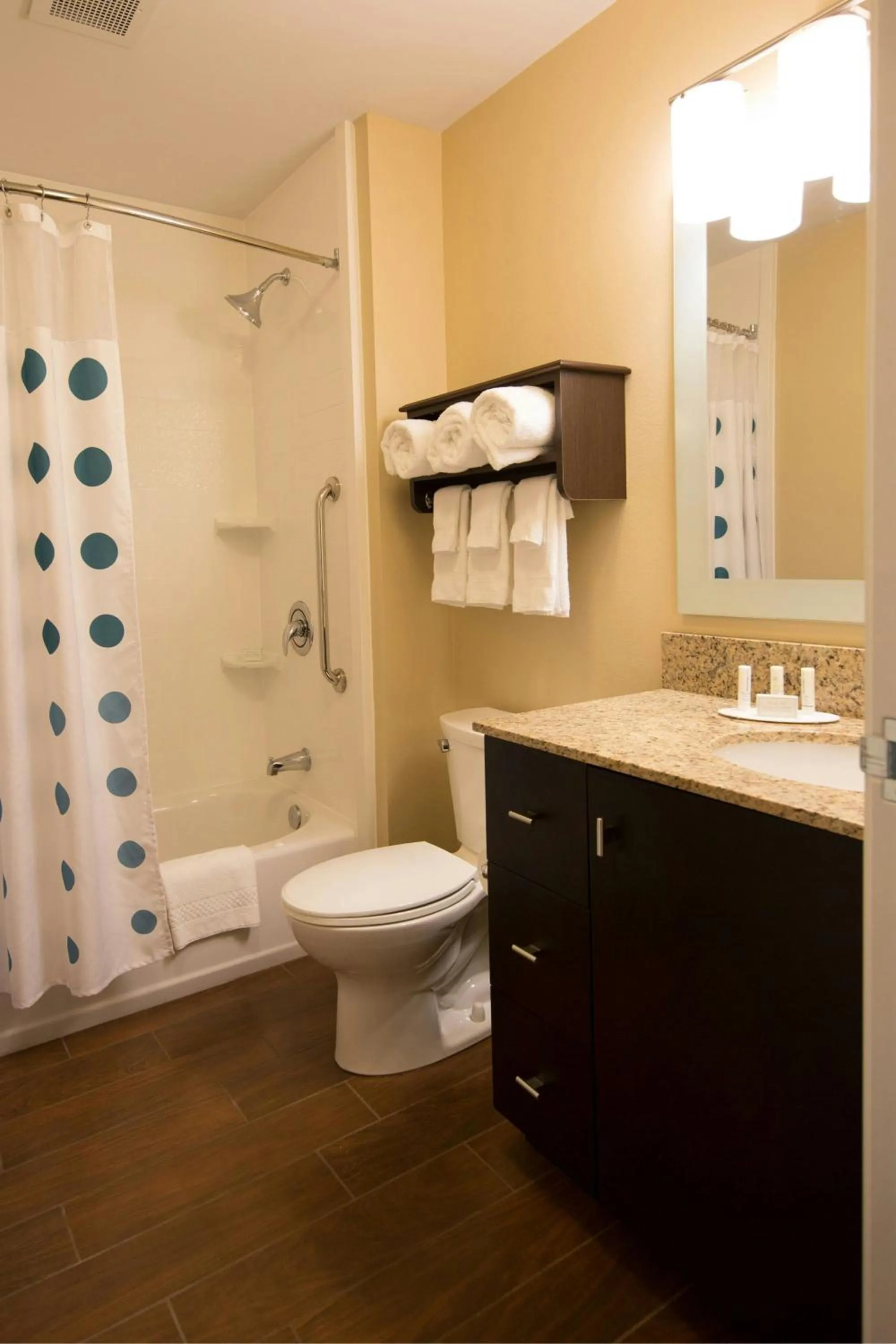 Bathroom in TownePlace Suites by Marriott Lincoln North