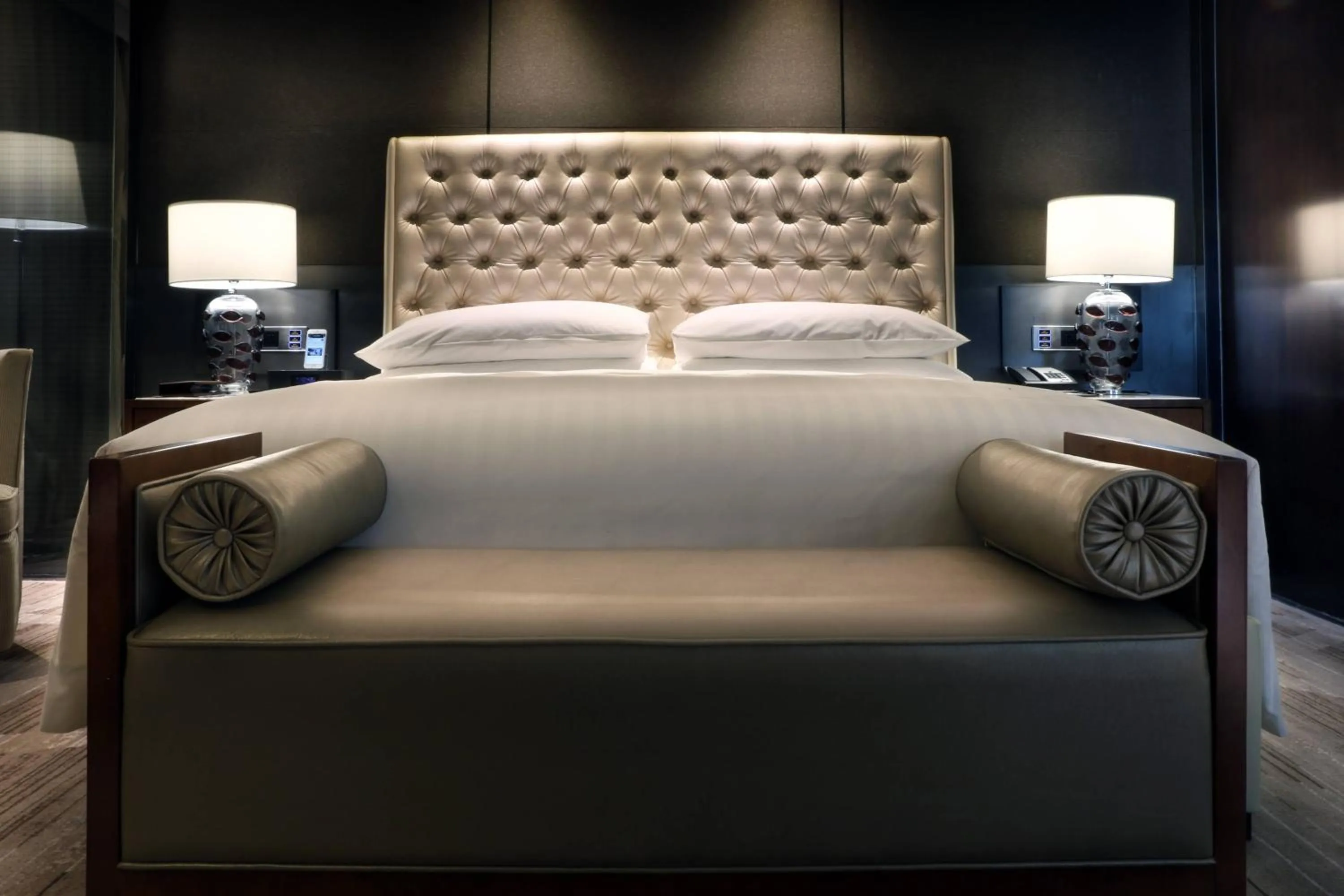 Photo of the whole room, Bed in Zhuzhou Marriott Hotel