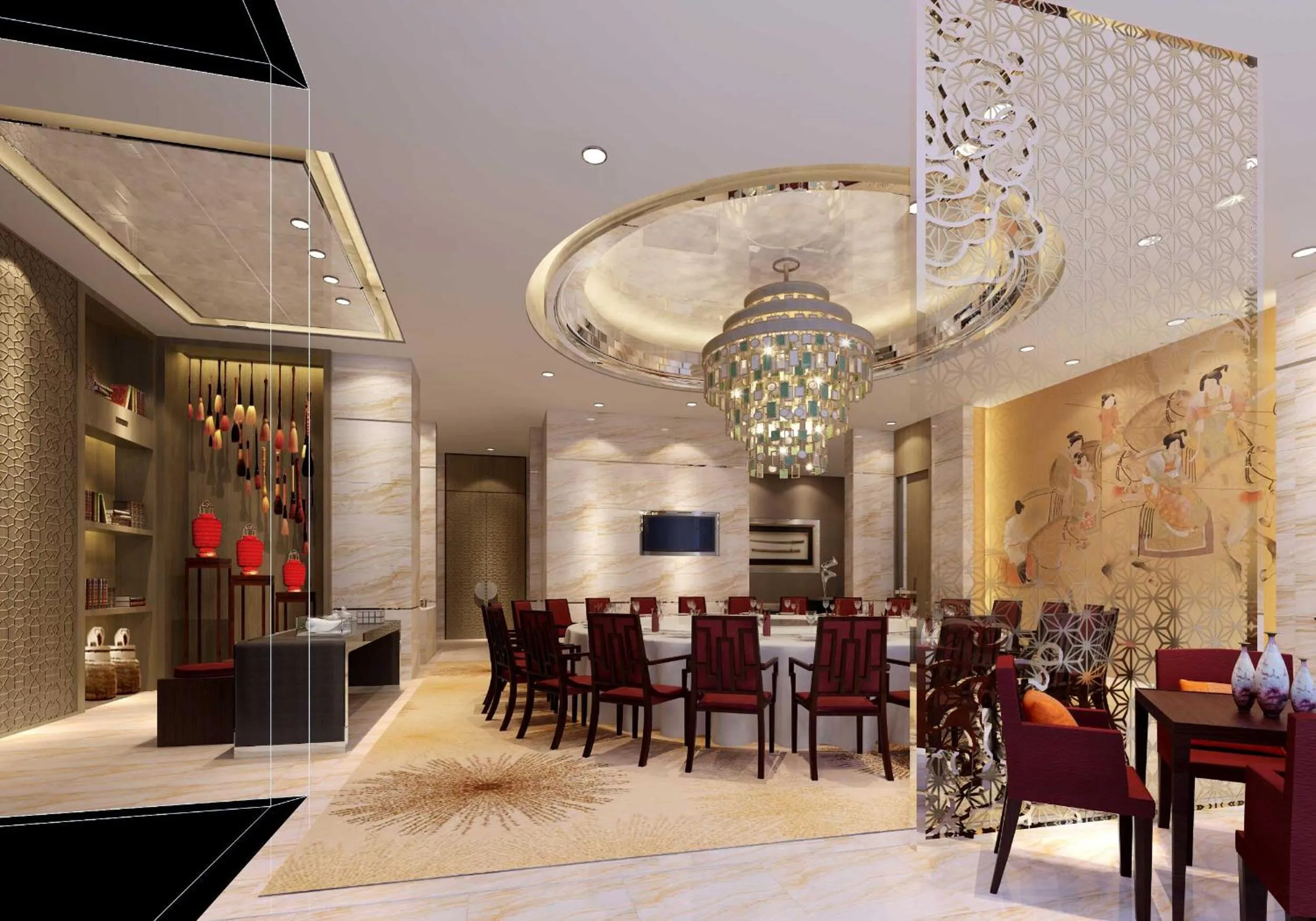 Restaurant/places to eat in Zhuzhou Marriott Hotel