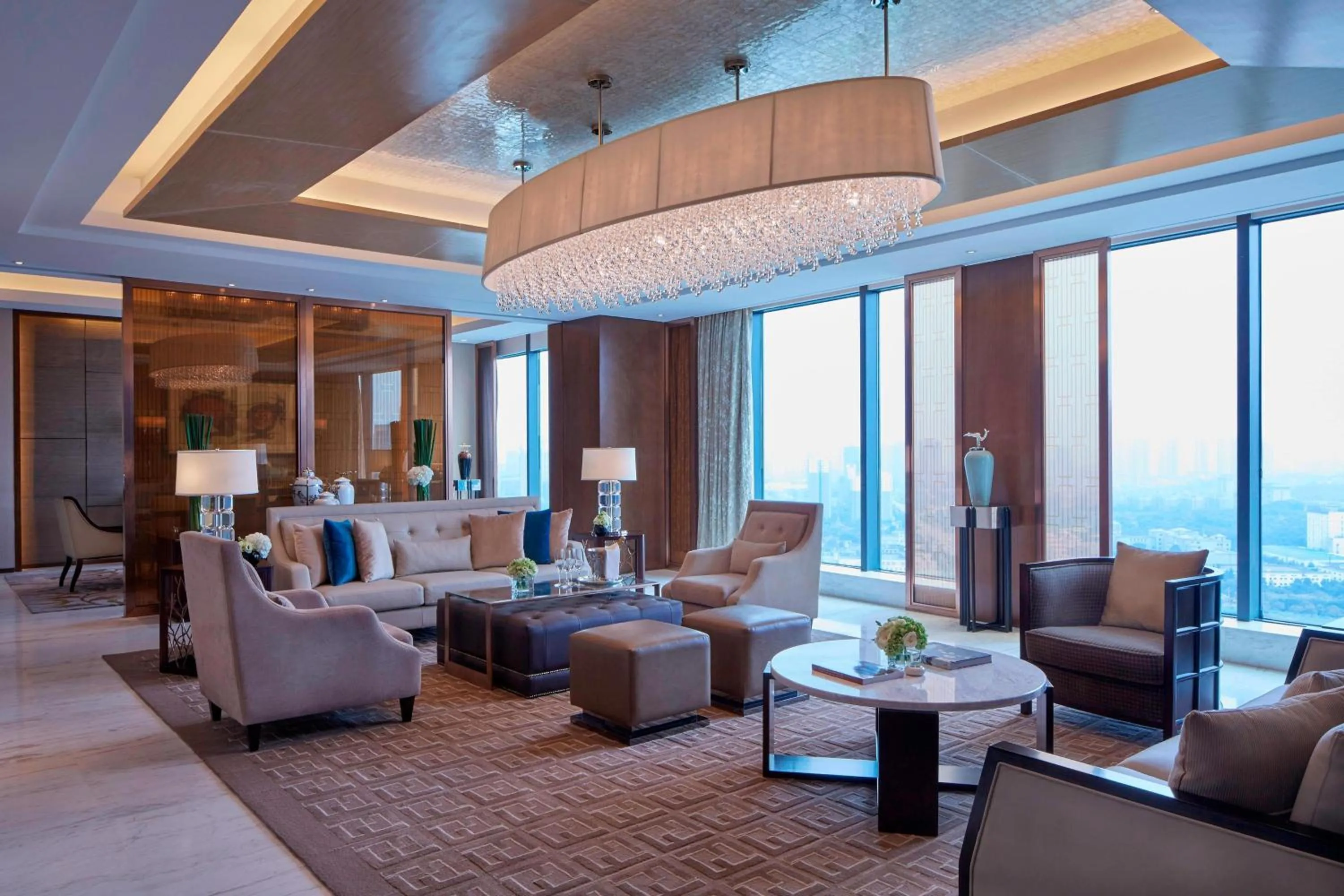 Living room in Zhuzhou Marriott Hotel