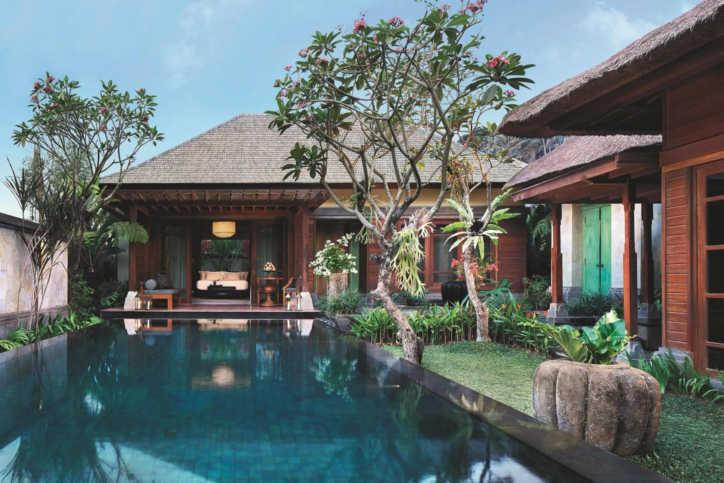 Swimming pool in Mandapa, a Ritz-Carlton Reserve