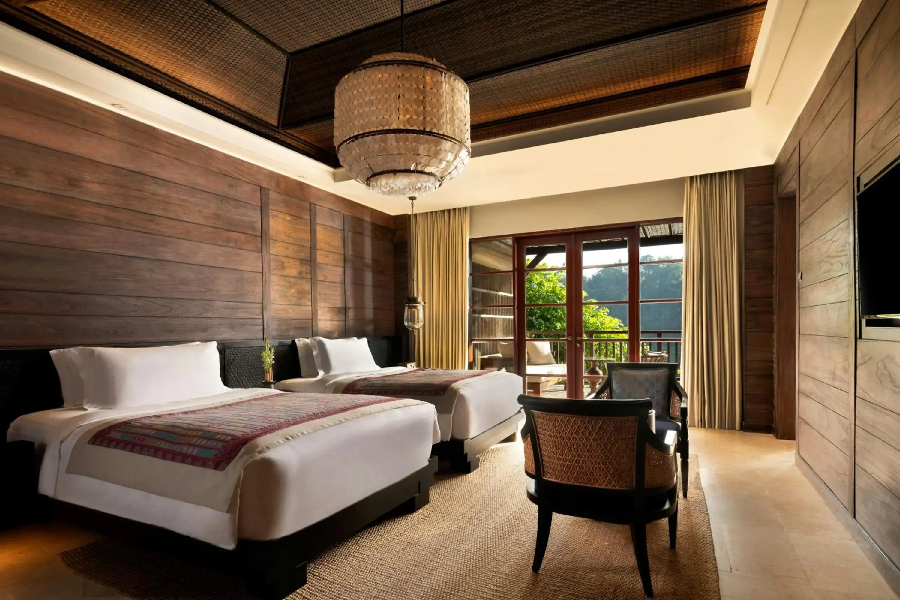 Mandapa Suite, 1 Bedroom Larger Suite, 2 Queen, Resort view in Mandapa, a Ritz-Carlton Reserve Mandapa Suite, 1 Bedroom Larger Suite, 2 Queen, Resort view in Mandapa, a Ritz-Carlton Reserve