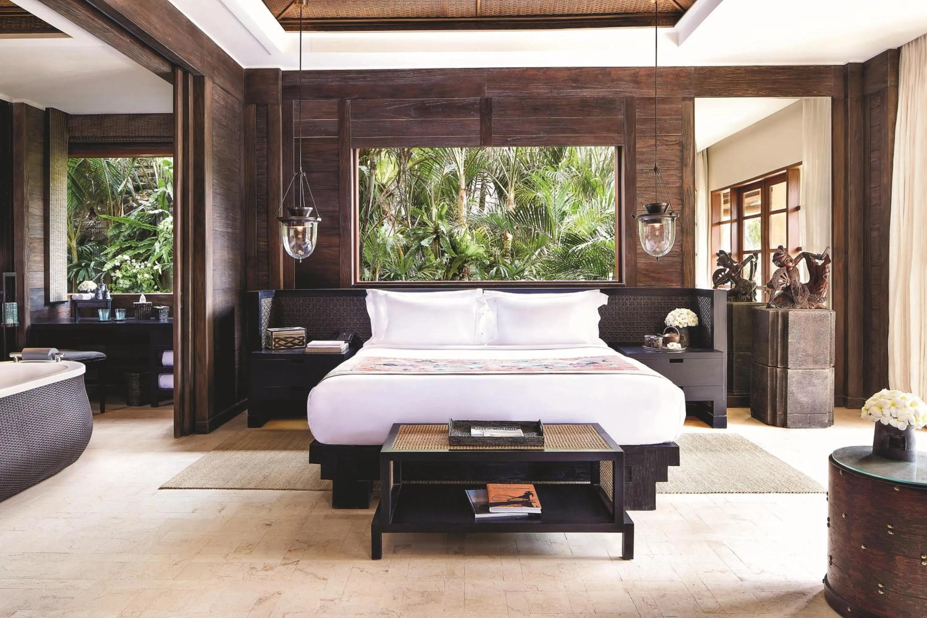 Bedroom, Bed in Mandapa, a Ritz-Carlton Reserve