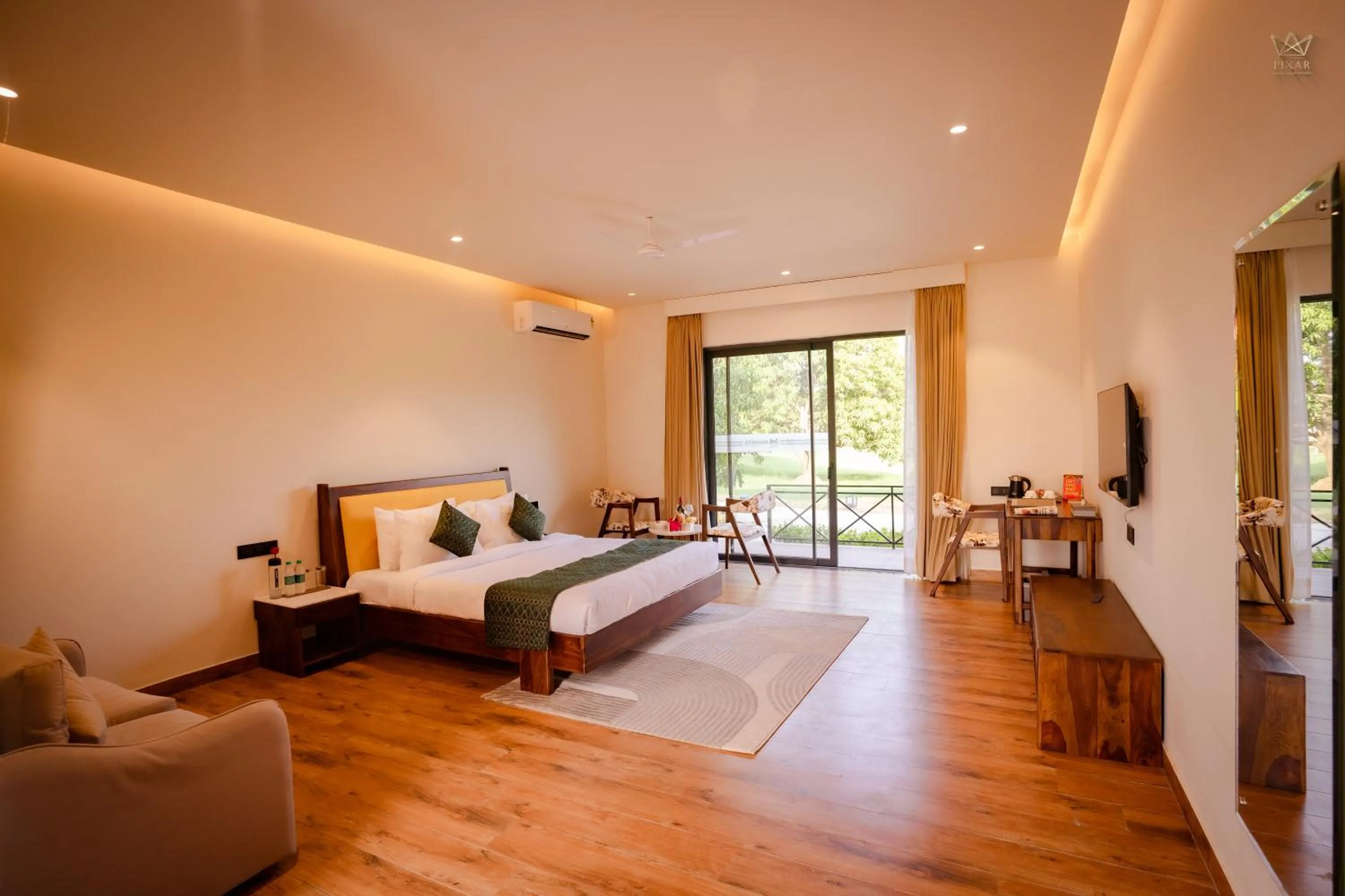 Bedroom, Bed in Mamaya Resort & Spa By Four Leaf Hotels, Garh Mukteshwar