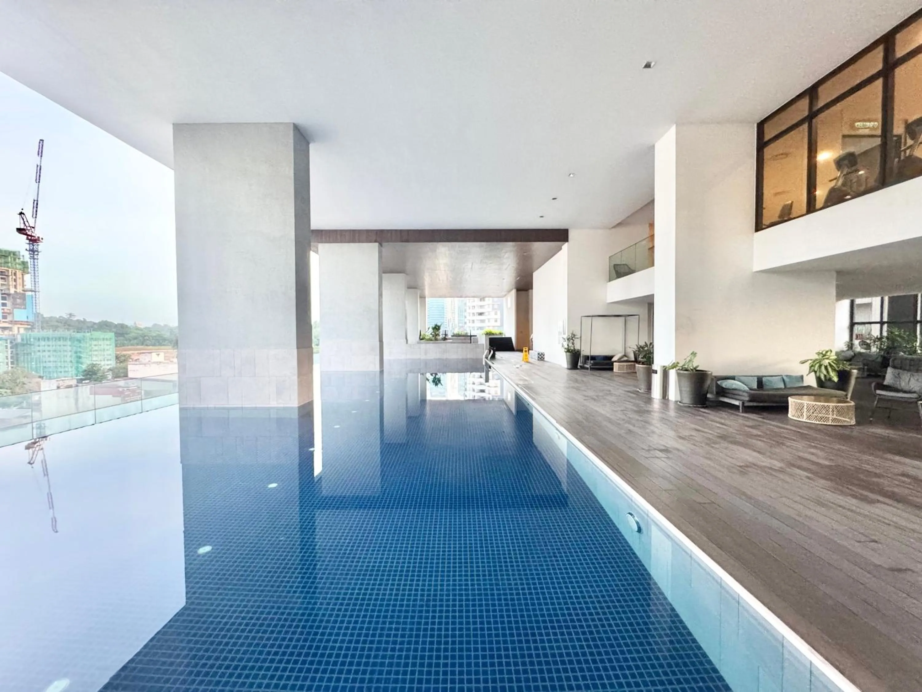 Swimming pool in KL Sentral Service Apartment-The Establishment KL Sentral EST