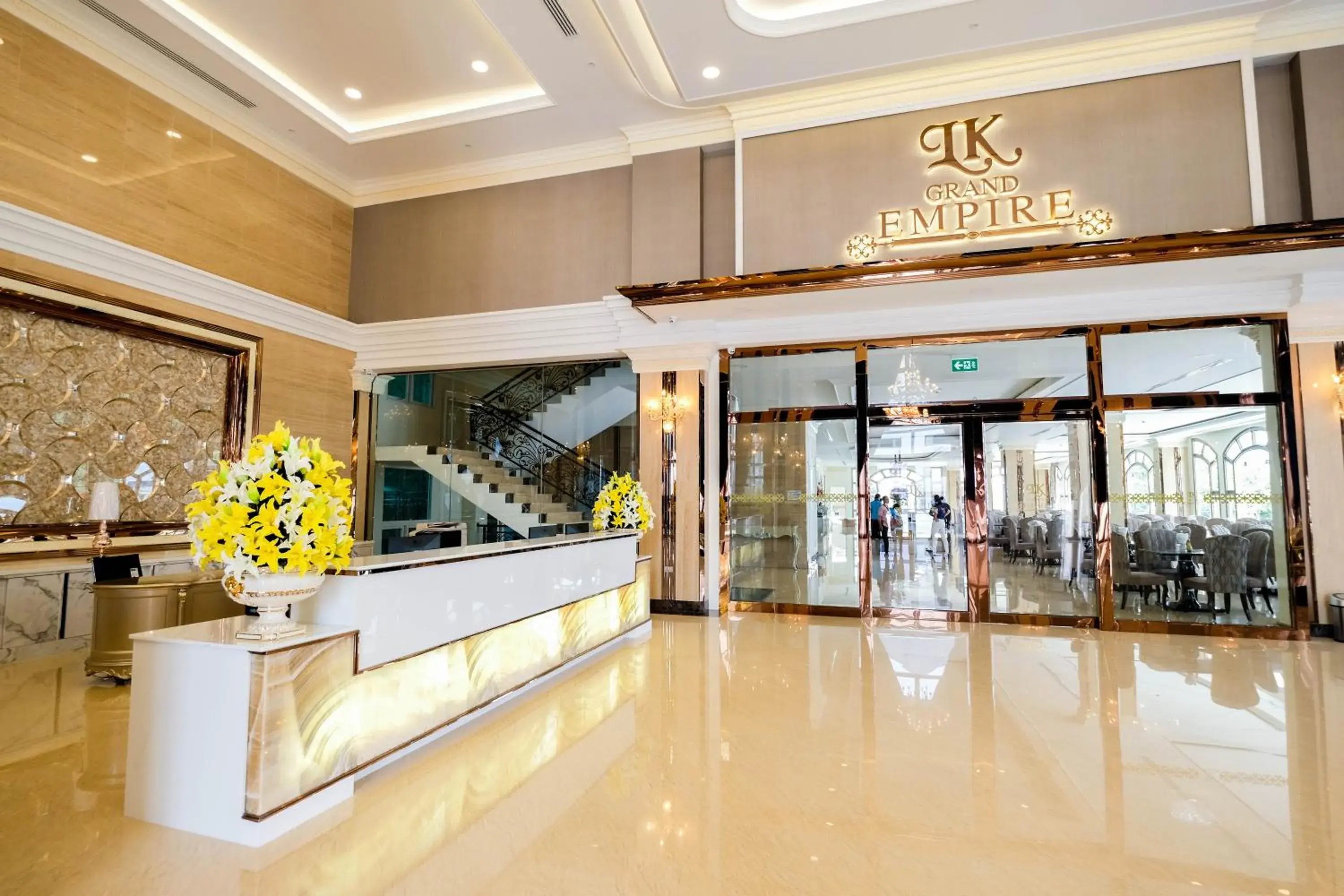 Lobby or reception in LK Grand Empire Lobby or reception in LK Grand Empire