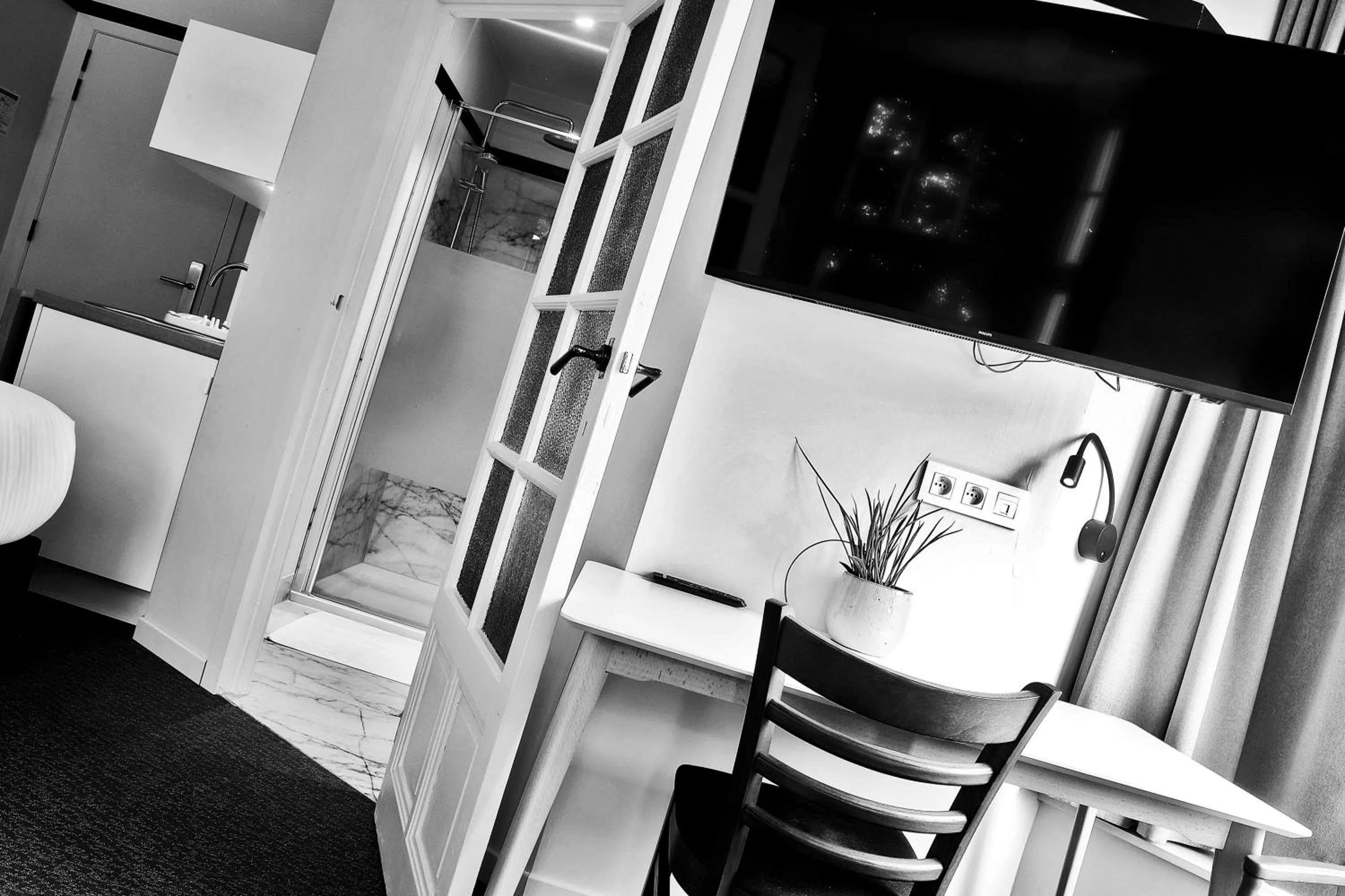 Seating area in Aparthotel Acacia