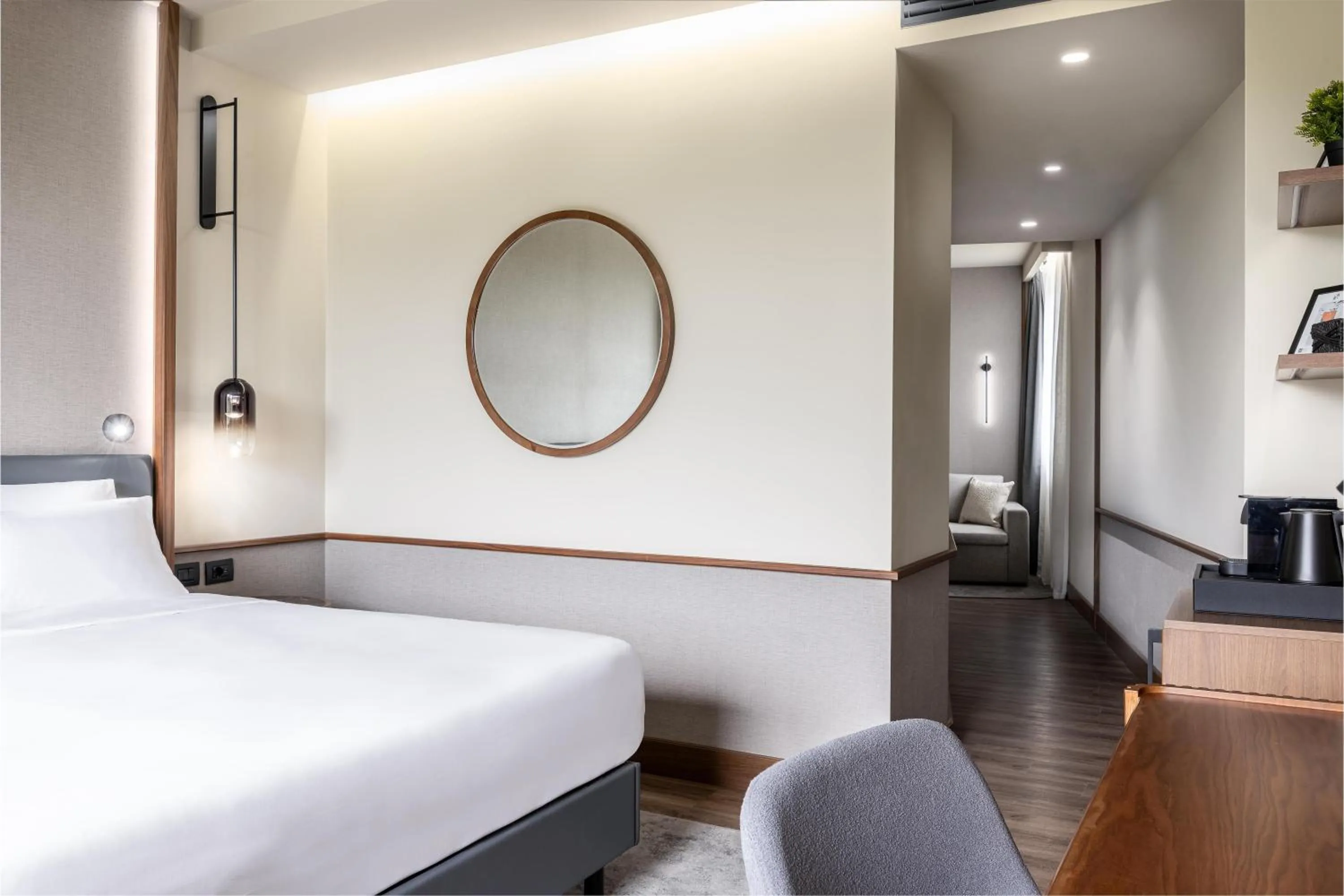 Photo of the whole room, Bed in Radisson Blu Hotel, Florence