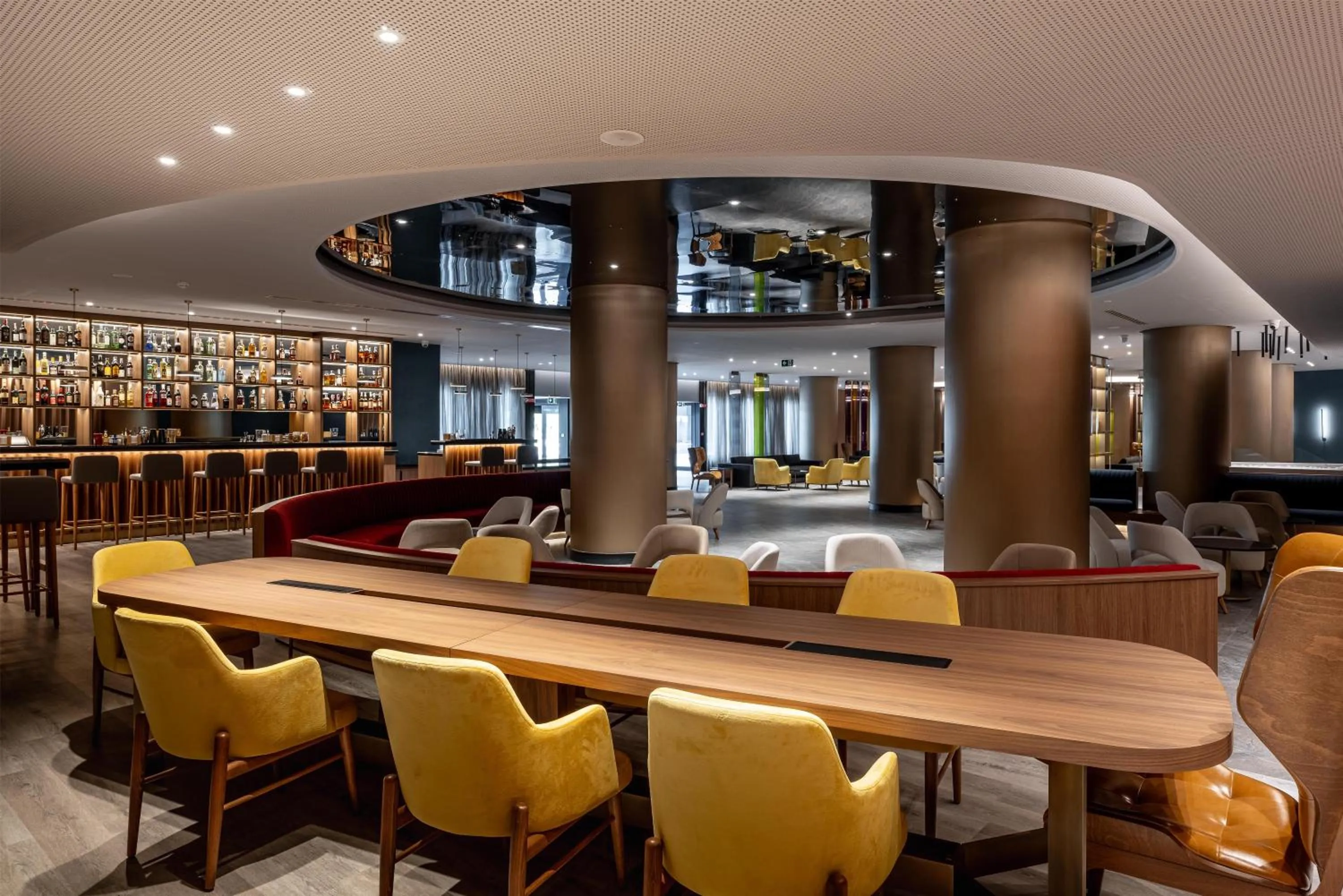 Lobby or reception in Radisson Blu Hotel, Florence